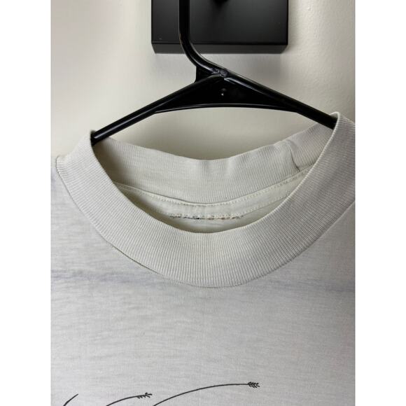 Minnesota Common Loon Nature Tee Vintage Bird 90s Single Stitch - M/S - Picture 3 of 5